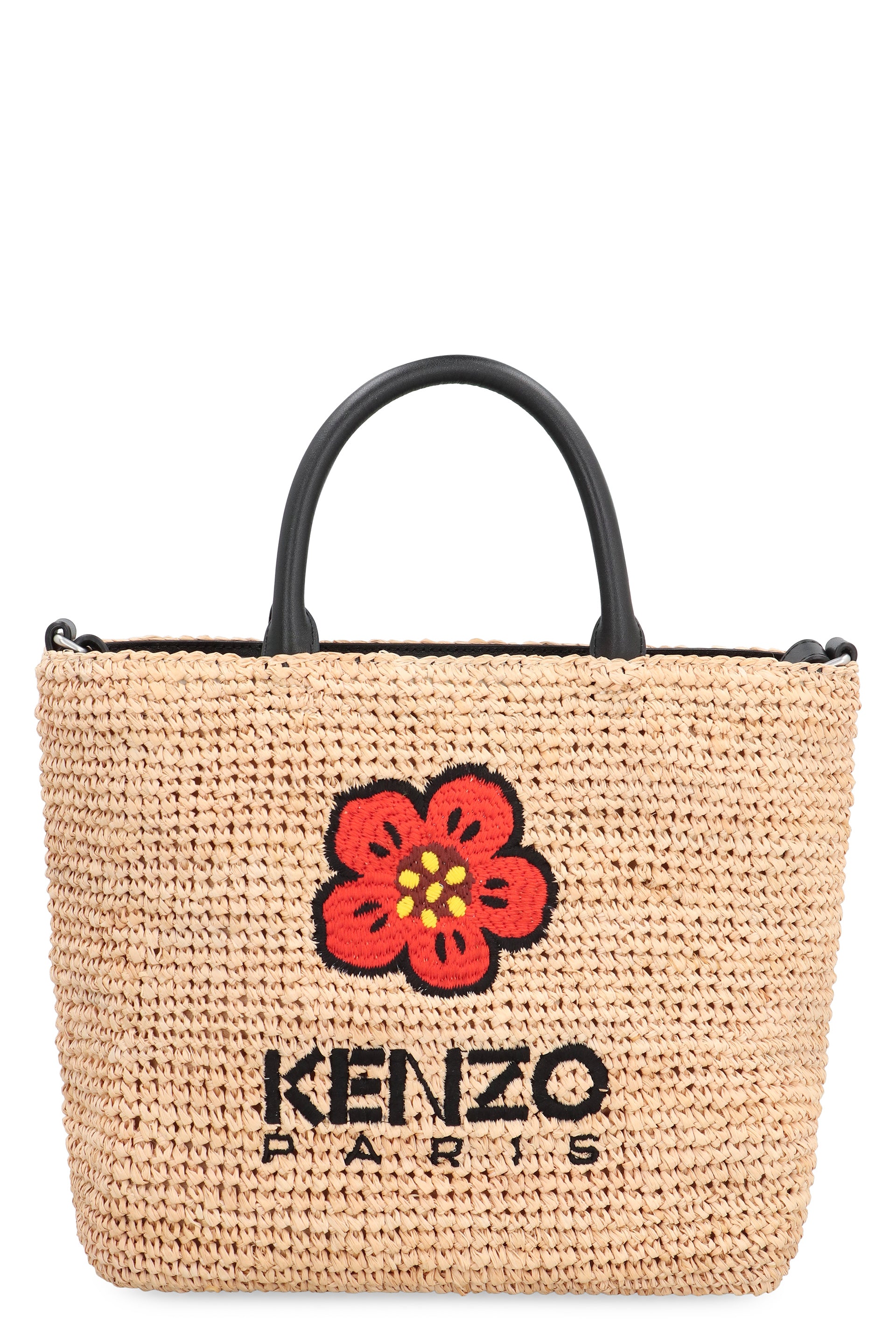 Kenzo Raffia tote bag Beige The Corner