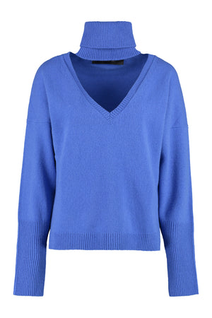 Wool and cashmere sweater-0