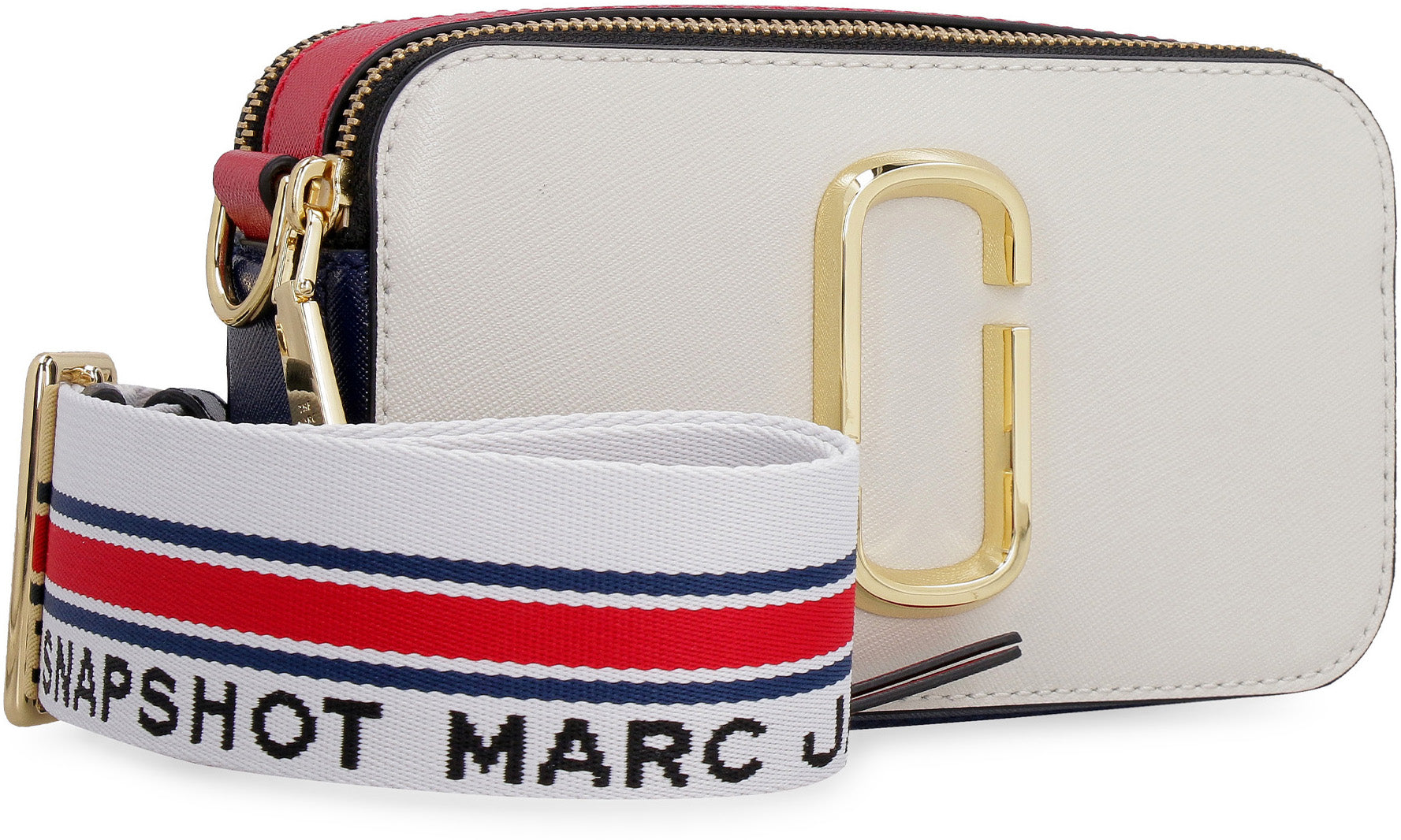 Marc Jacobs The Snapshot Camera Bag Ivory in Leather with Gold-tone - US