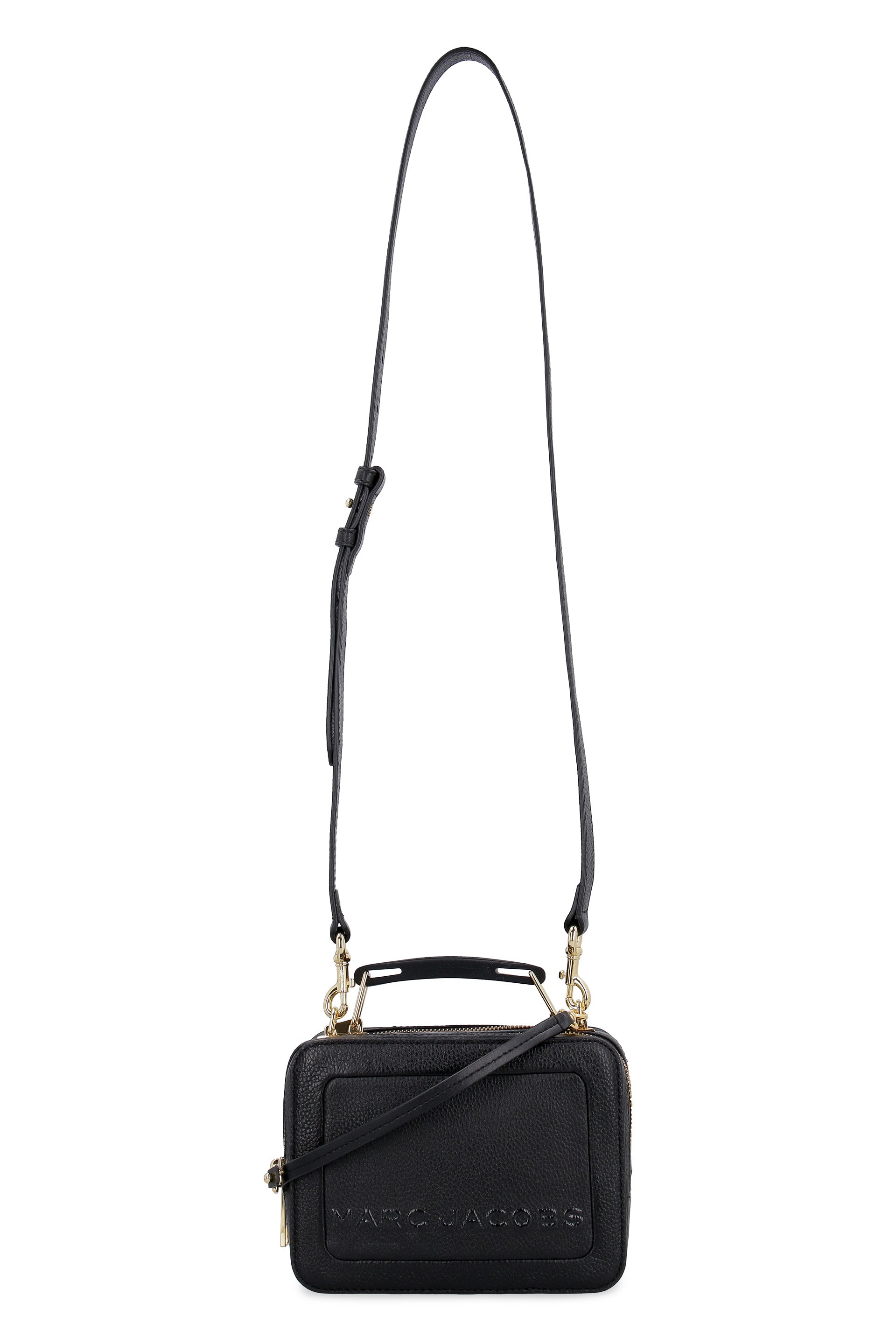 Marc Jacobs The Box 23 Leather Mini Crossbody Bag In Dove, ModeSens