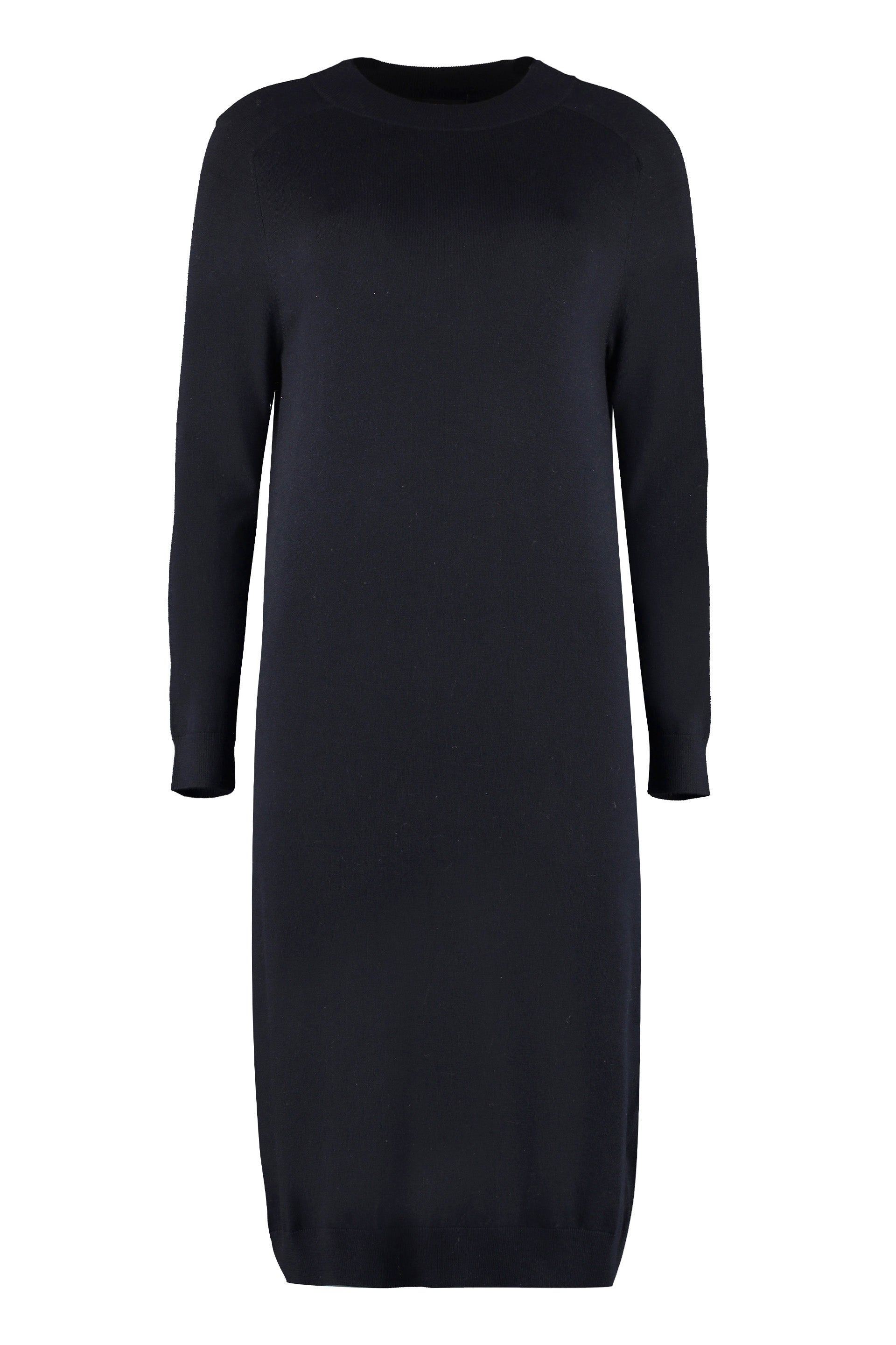 Max Mara - Marica knitted dress blue - The Corner