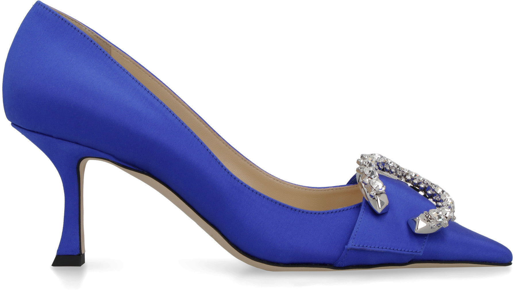 Jimmy Choo - Melva 90 satin pumps blue - The Corner