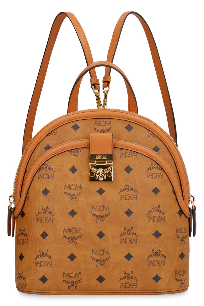 Shop MCM Small Anna Visetos Backpack