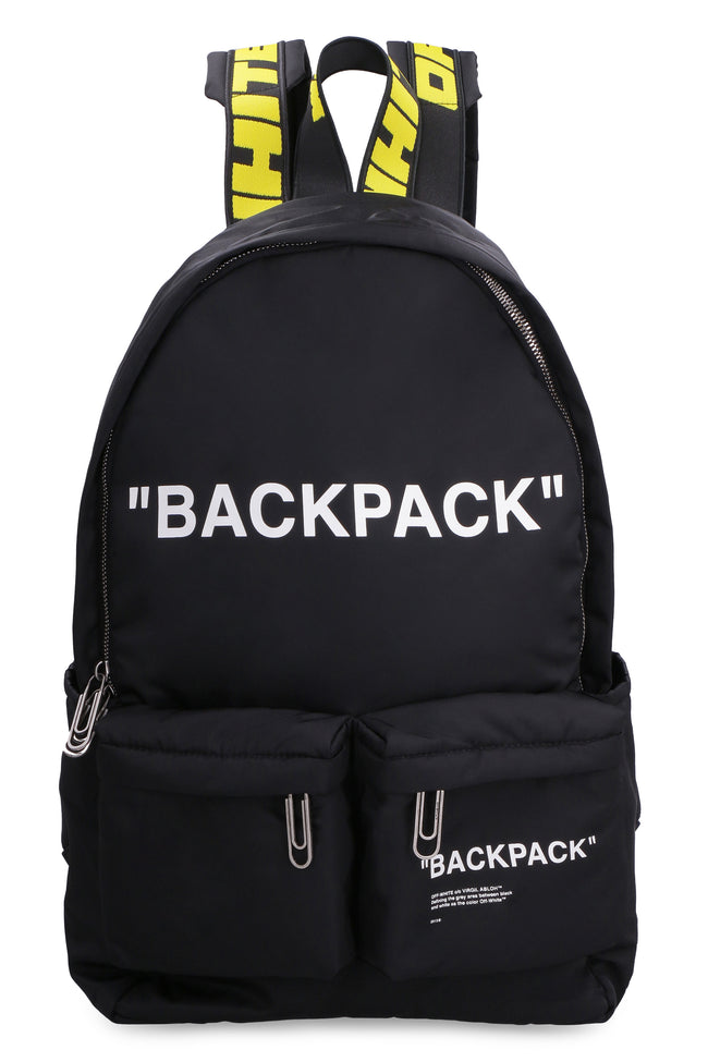 Backpacks Off-White - Mini backpack in black - OMNB017R21FAB0011000