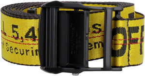 Industrial fabric belt with logo-1