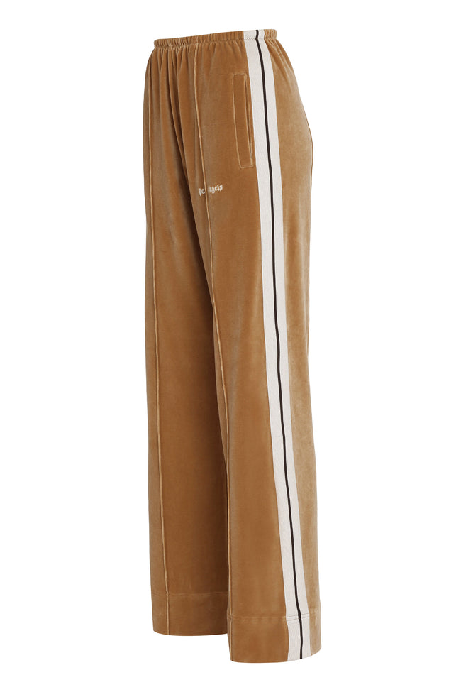 Palm Angels - Track-pants with contrasting side stripes Camel - The Corner