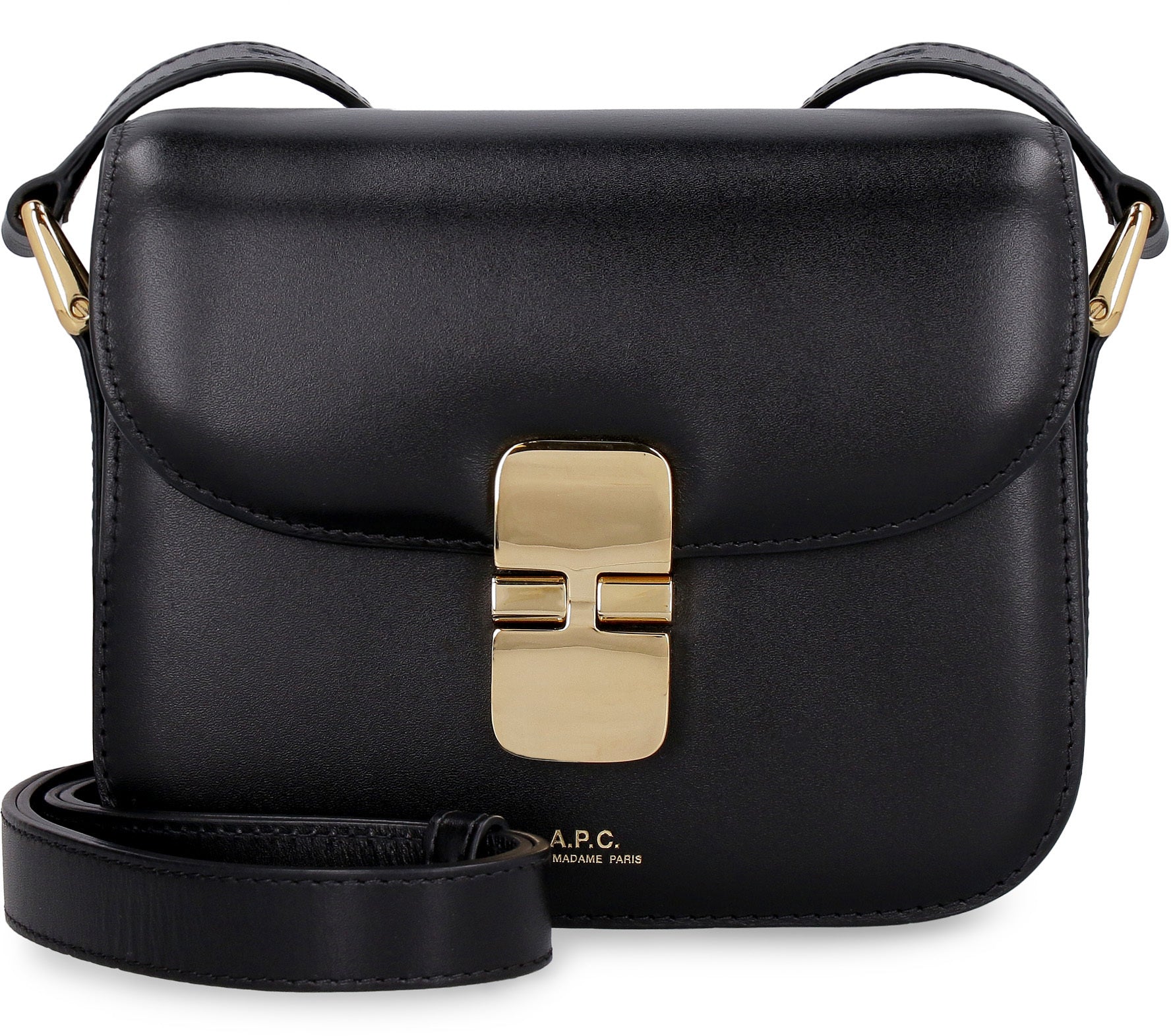 A.P.C. Black Small Grace Bag