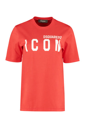 Icon cotton T-shirt-0