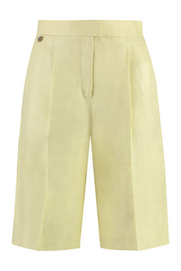 Linen bermuda-shorts