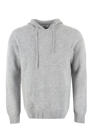 THE (Knit) - Knitted hoodie-0