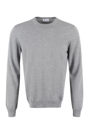 THE (Knit) - Crew-neck wool sweater-0