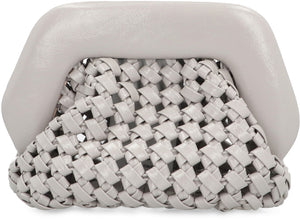 Gea Knots Shiny faux leather clutch-1