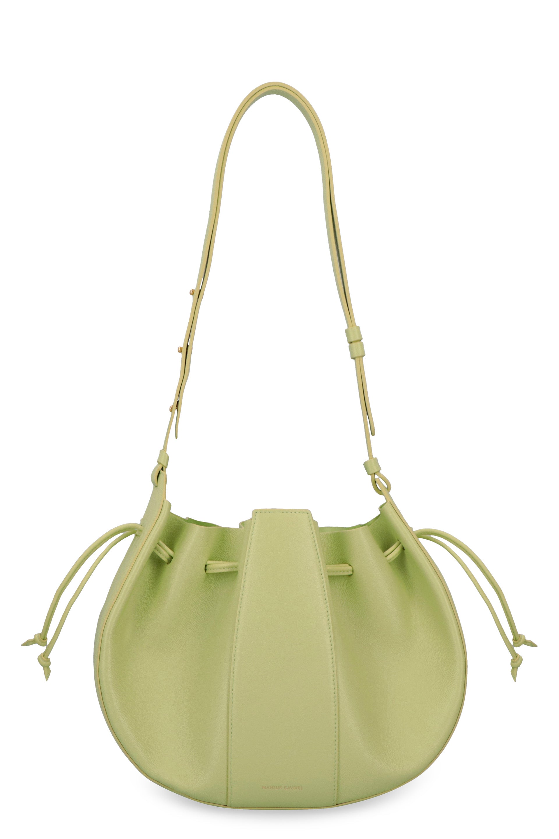 Mansur Gavriel - Lilium leather shoulder bag green - The Corner