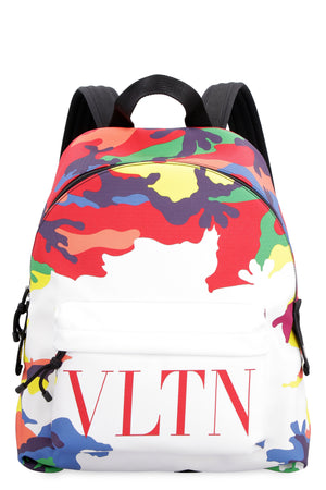 Backpack in Nylon with Black Iconographe VALENTINO GARAVANI