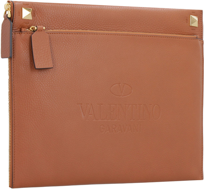 Valentino Garavani Identity Leather Backpack by Valentino Garavani