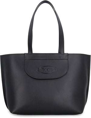 Leather tote-1