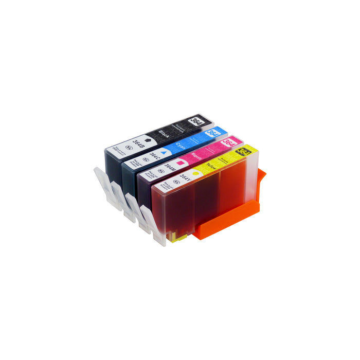 tandarts Broederschap IJver Huismerk HP 364XL Inktcartridge Multipack (1 zwart + 3 kleuren) — Inkjet.nl