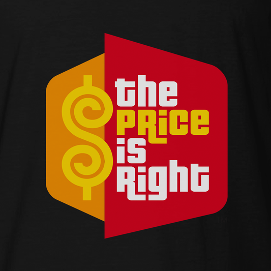 The Price is Right Personalized Name Tag Adult Short Sleeve T-Shirt