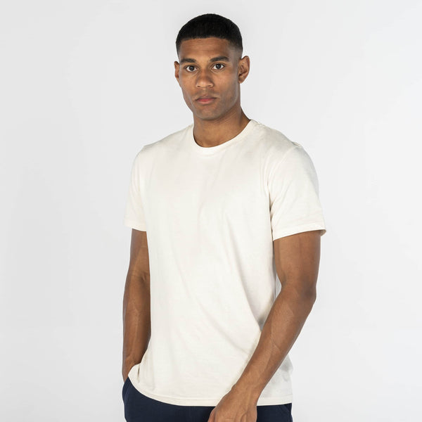 Tubular T-Shirt Combed Cotton - White