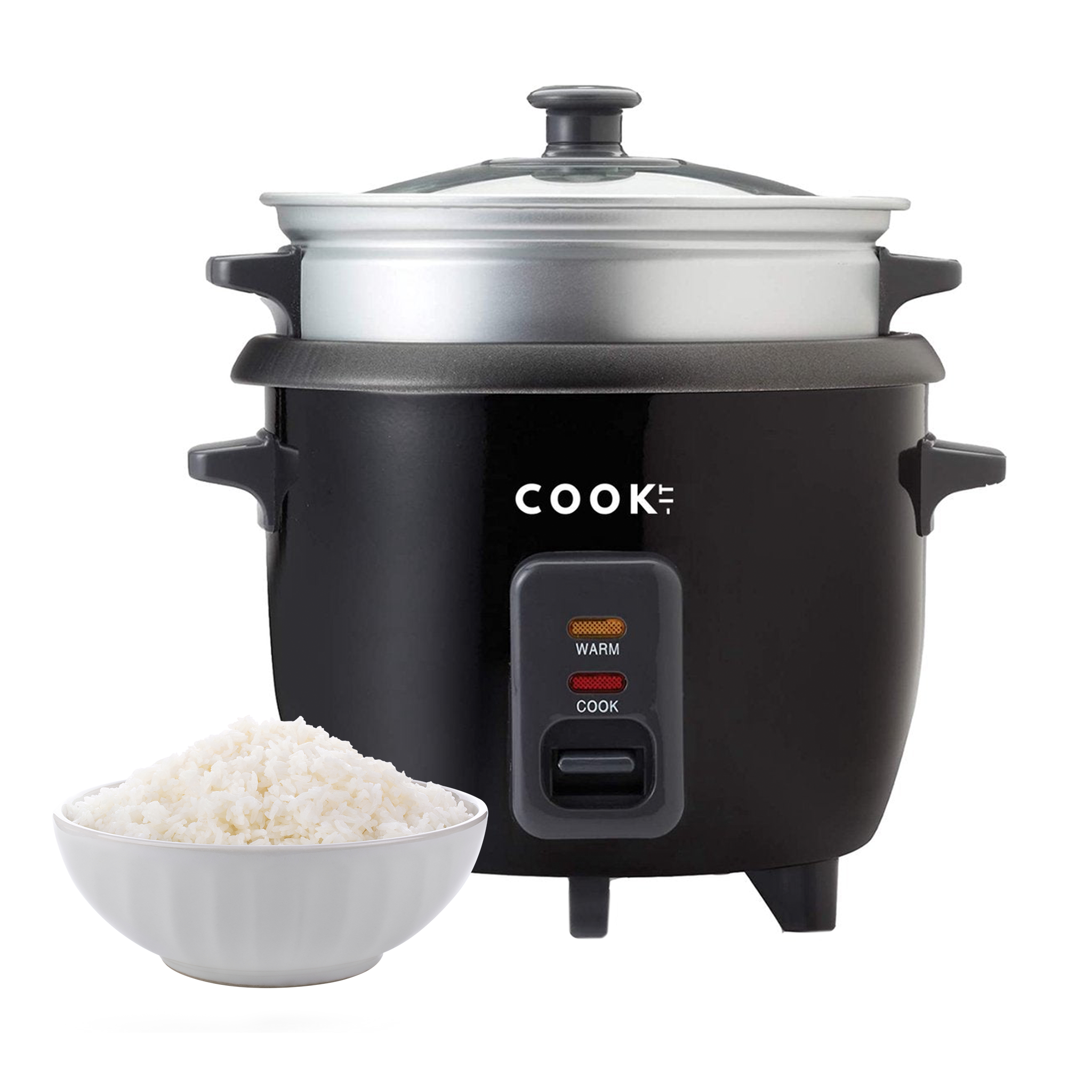 Contour Verlichten Ongunstig COOK-IT Rijstkoker met Stomer 1.5L - Rijst voor het hele gezin! – Cook-it®