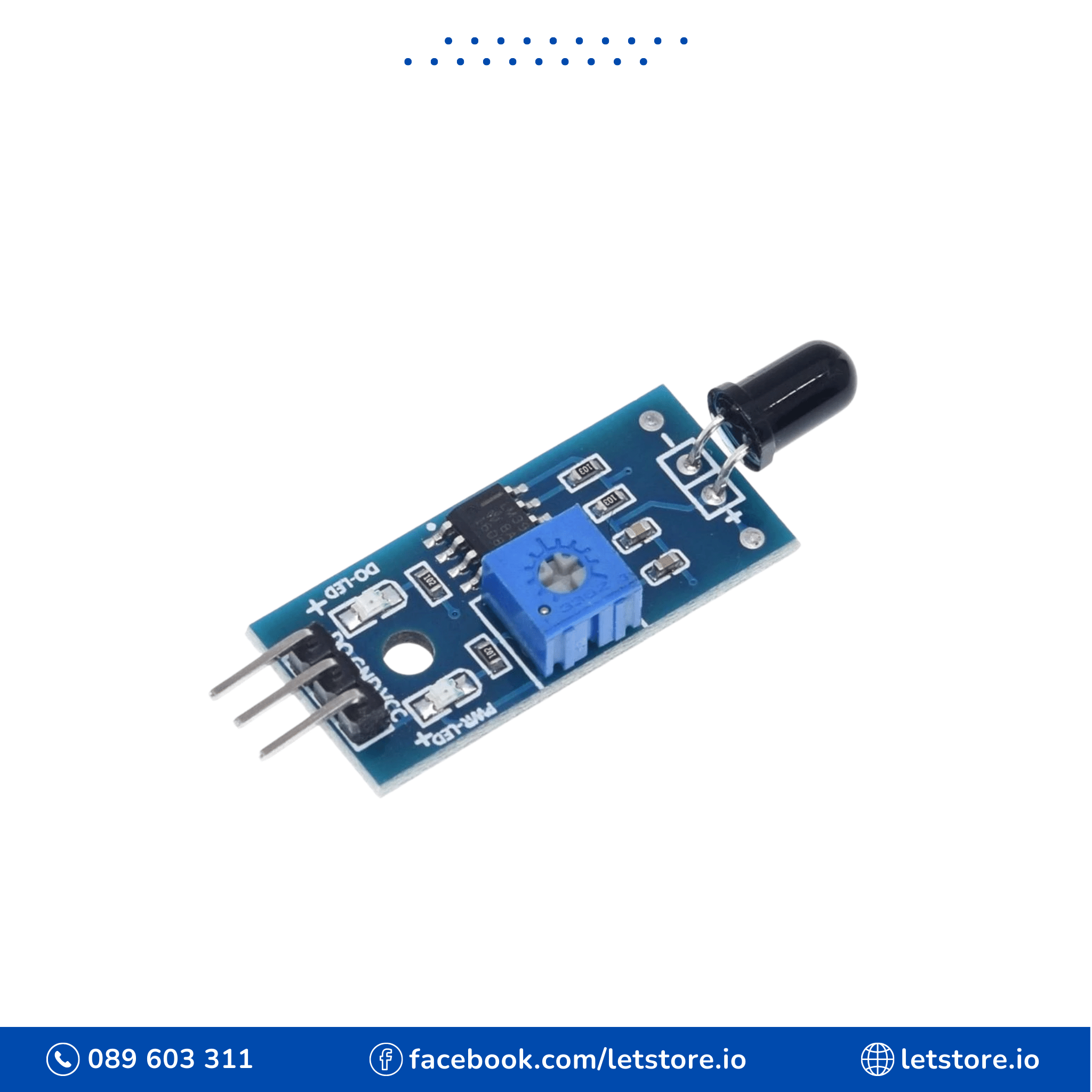 Flame Sensor Module 3 pins
