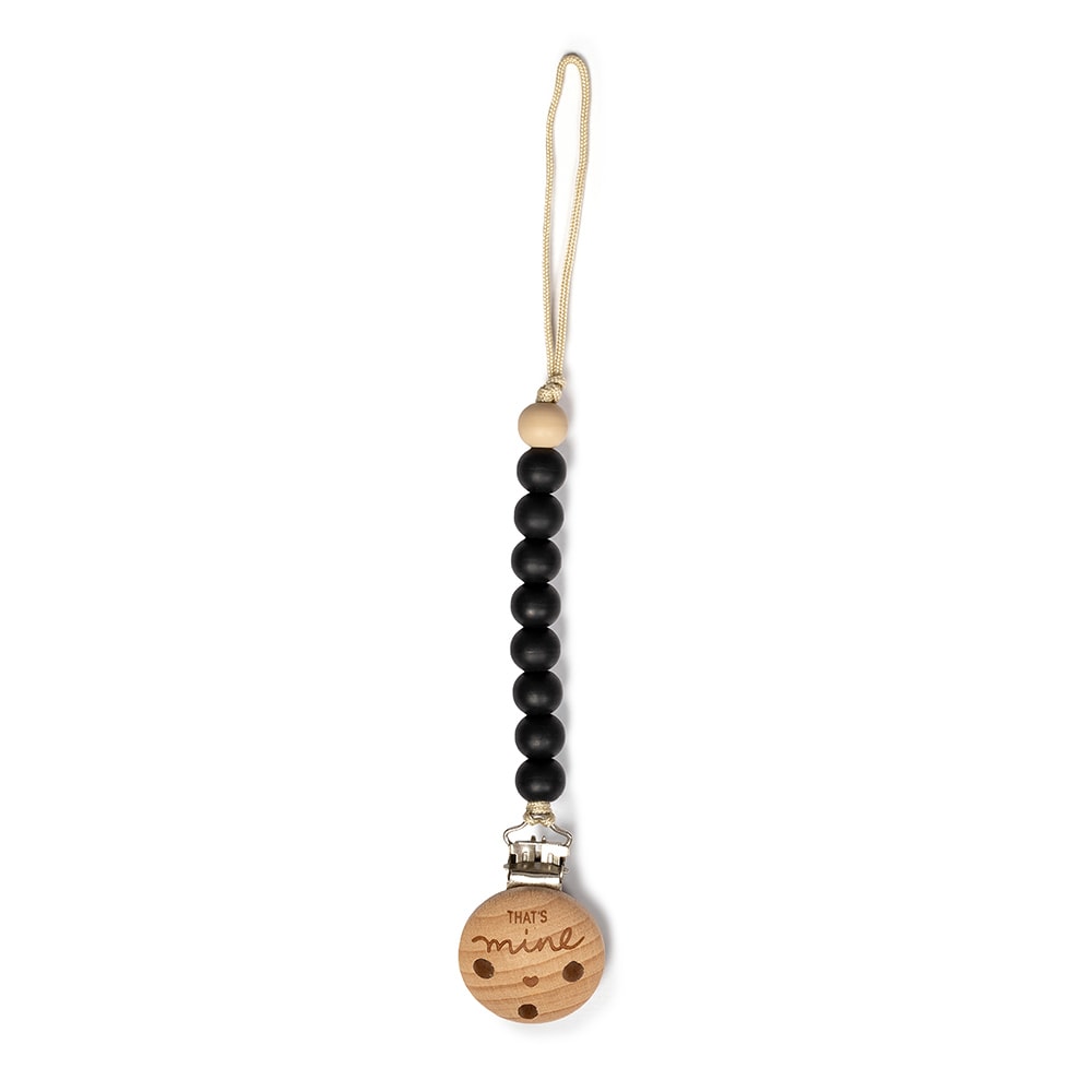 Pacifier strap - Black