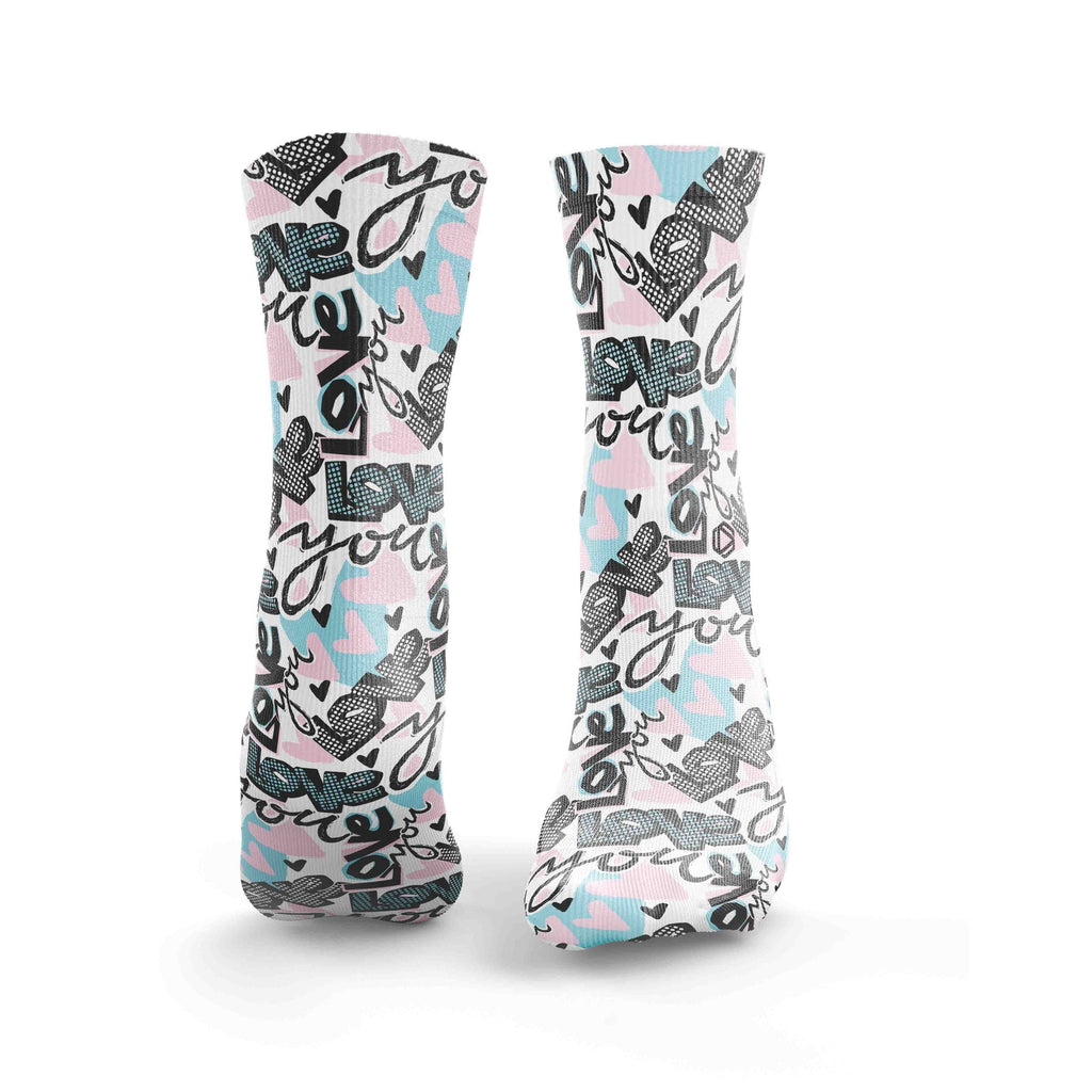 Hugs and Kisses Sublimation Socks – chelizstore