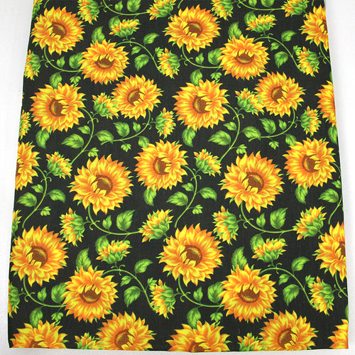 takashi murakami brand sunflower printed fabric – Erica's Fabric