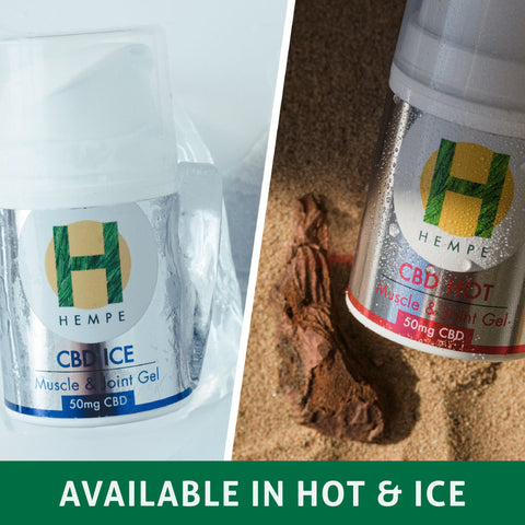 Hempe Heat Rubs HEMPE Hot Muscle & Joint Gel 50ml