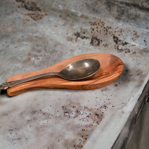 woobud coffee bar accessories - coffee spoon rest with engraved