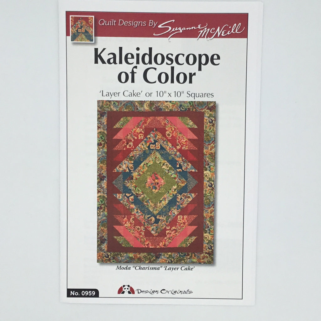 Kaleidoscope of Color - Design Originals - Uncut Quilt Pattern