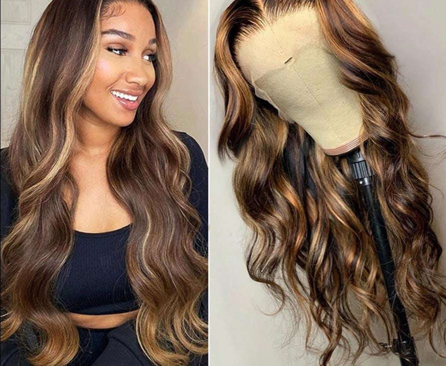 13x4 Chocolate Brown Straight Lace Front Wig 250 13x6 Hd Transparent Lace  Frontal Wig Colored Human Hair Wigs For Women T Remy  Fruugo IN