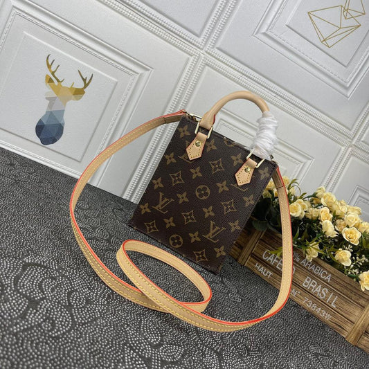 Louis Vuitton, Bags, Louisvuitton Passy Monogram Chain Shoulder Bag  Diagonal Pvc Leather