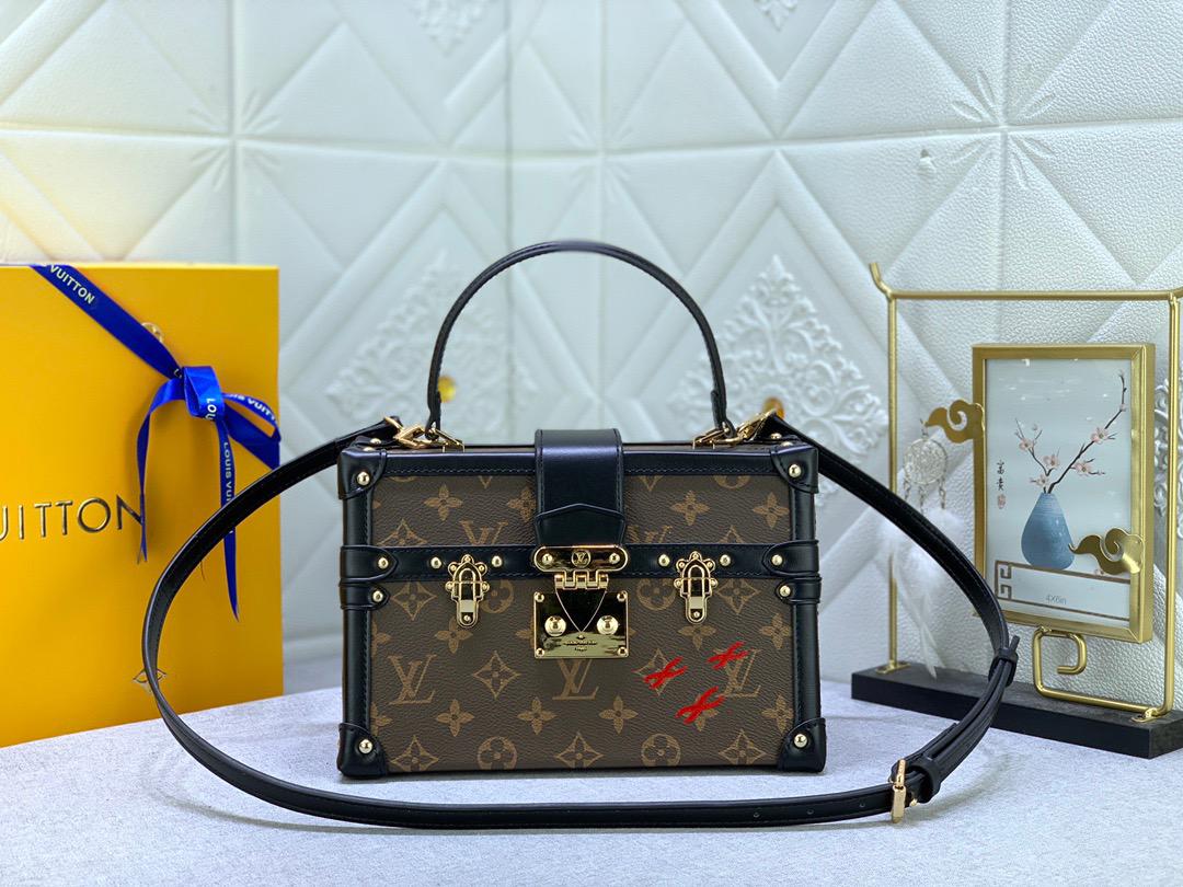 Louis Vuitton Petite Malle Bag Monogram  Nice Bag