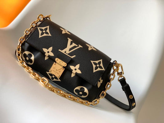 louis vuitton black empreinte crossbody