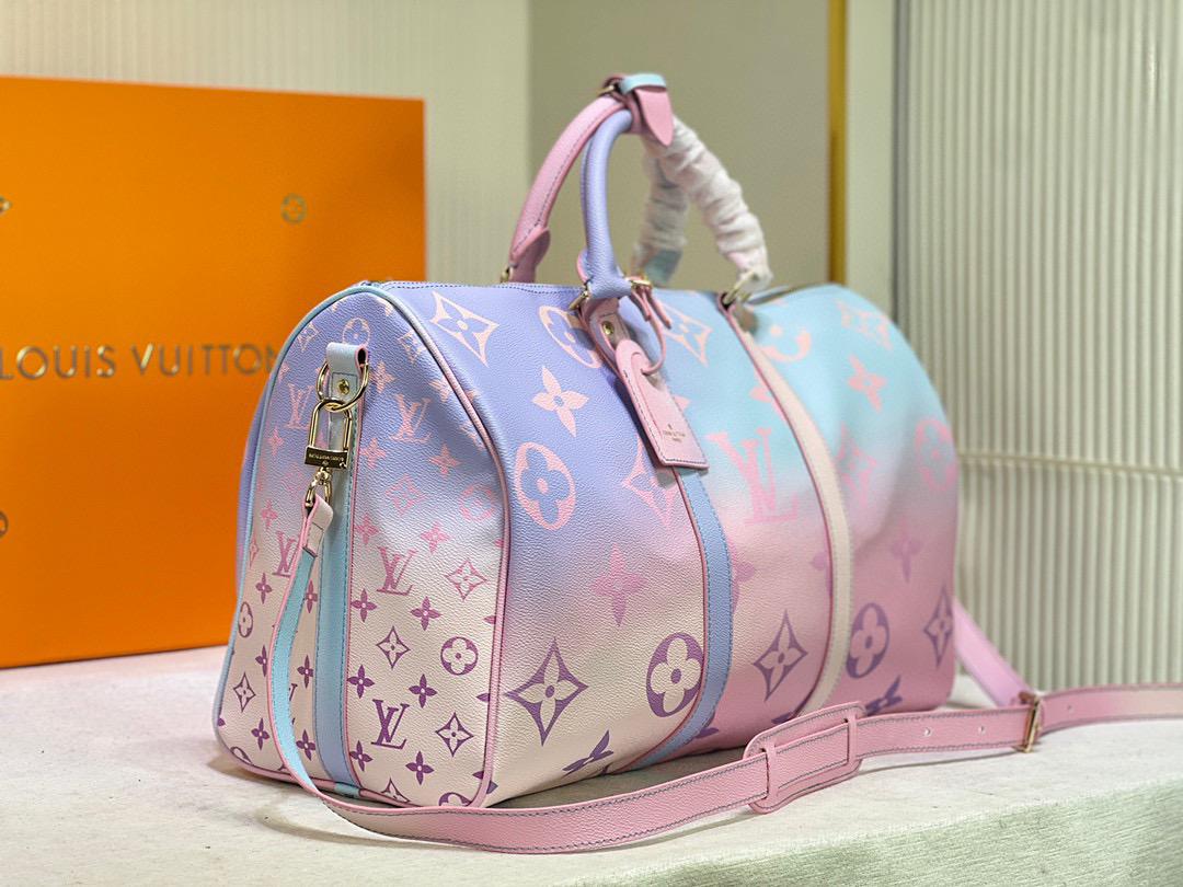 Louis Vuitton Duffle Bag Pink  MK MENSWEAR