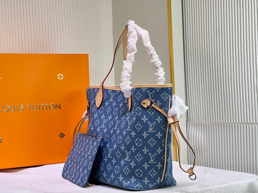 Louis Vuitton 2006 preowned Neo Speedy Denim Tote Bag  Farfetch