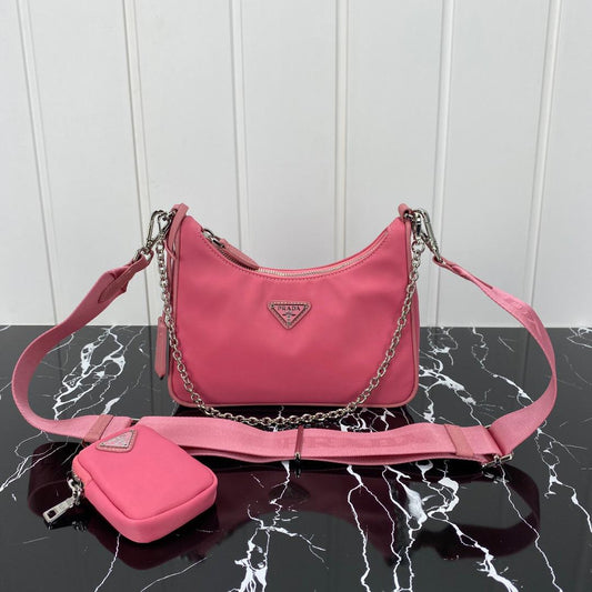 Handmade Crossbody Bag Re-Edition Prada Nylon 7 colors – LV PL