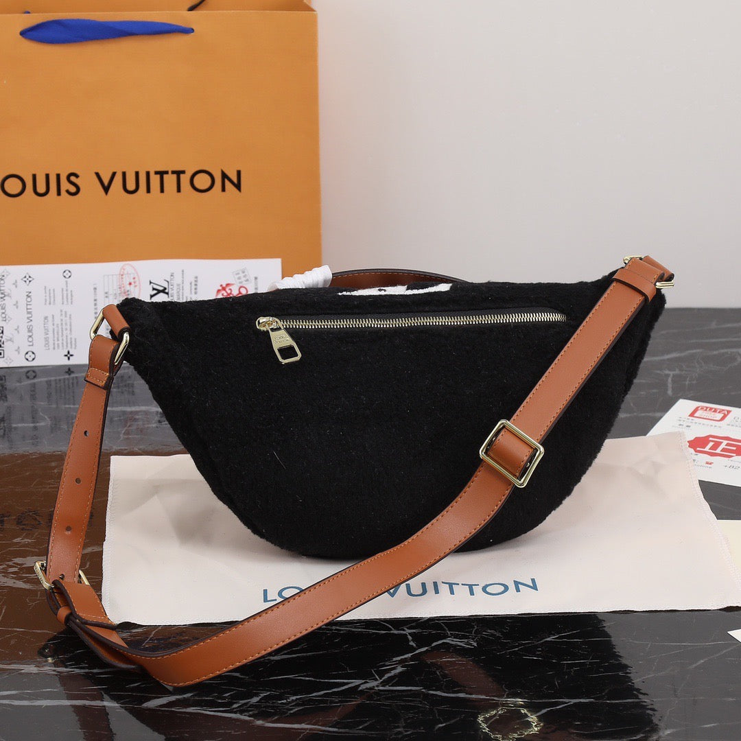 Louis Vuitton Monogram Eclipse Outdoor Bumbag  Black Waist Bags Bags   LOU542743  The RealReal