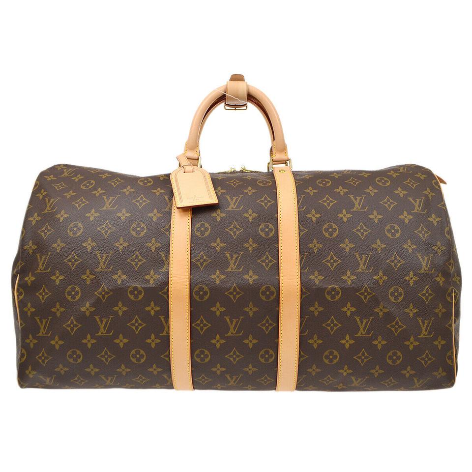 Leather Lv Duffle Bag, For Travel