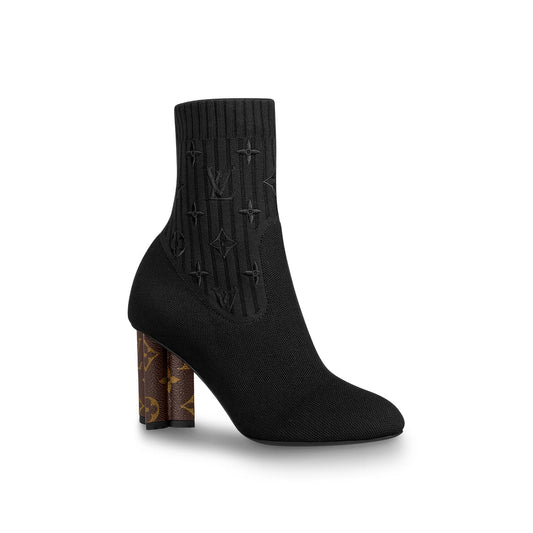 Louis Vuitton Women's Silhouette Thigh High Sock Boots Monogram