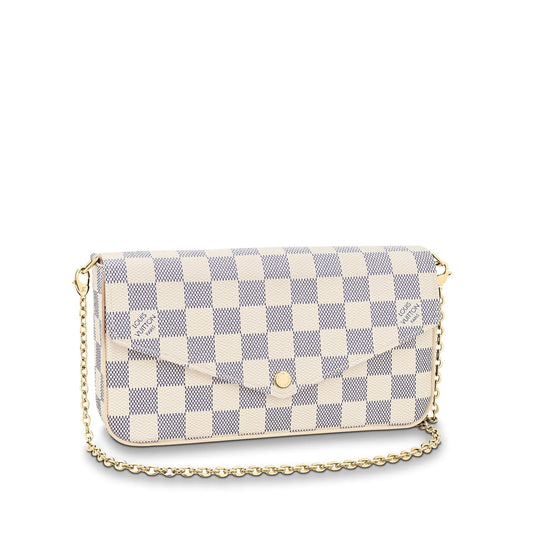 Louis Vuitton Damier Ebene Pochette Felicie - Brown Crossbody Bags,  Handbags - LOU792432