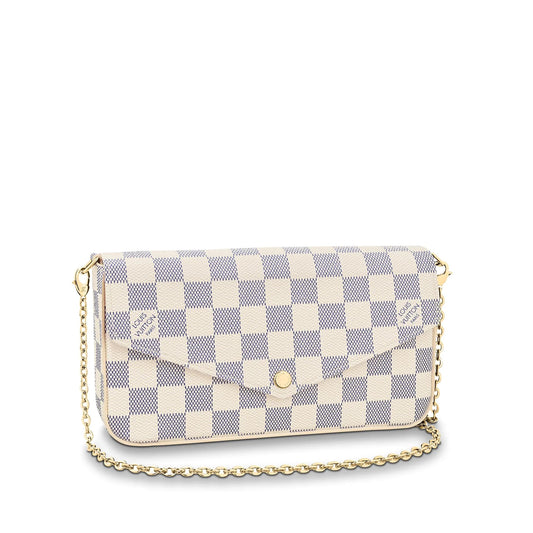 LV Pochette Felicie Damier Ebene – newlookbag