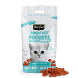 Kit Cat Purrfect Pocket Treats - Skin & Coat Care (60g)