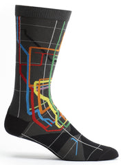 MTA Subway Socks from Ozone Design