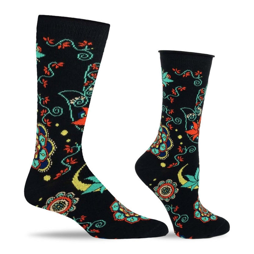 Women's Floral Socks | Ozone Design Inc