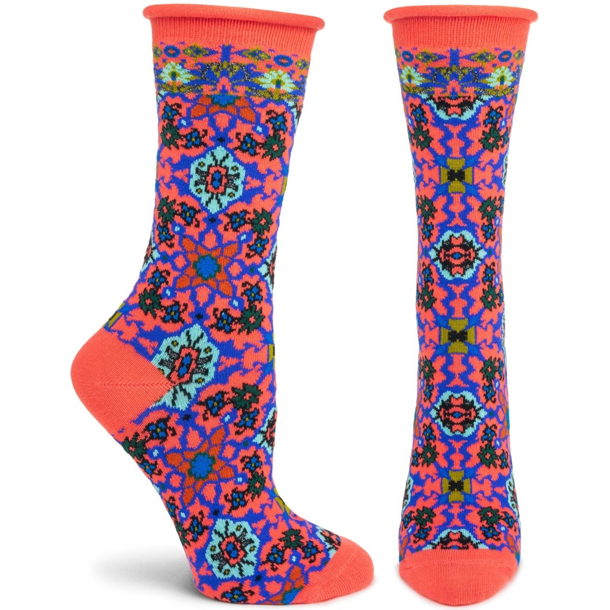 Women's Floral Socks | Flower Socks With Beautiful Designs - Ozone ...