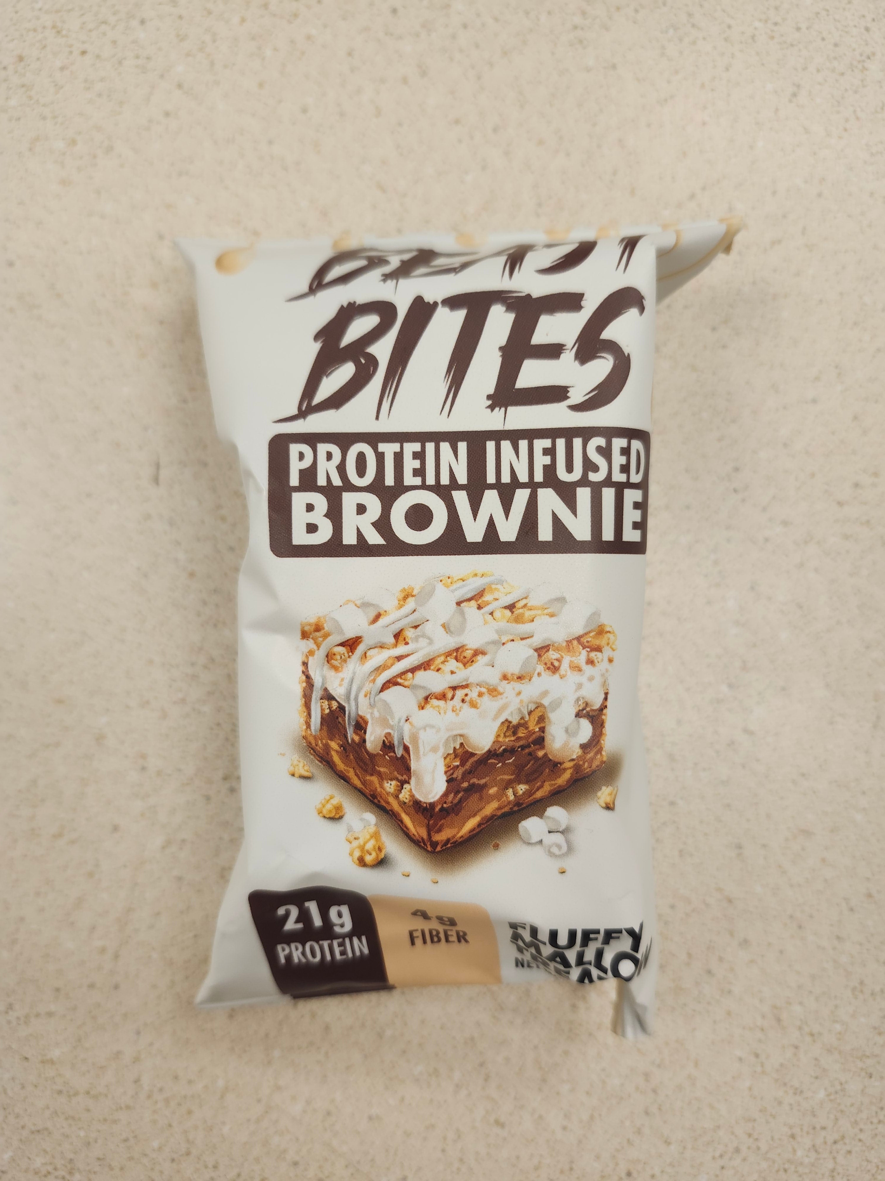 BEAST BITES Protein Infused Brownie Fluffy Mallow Treat