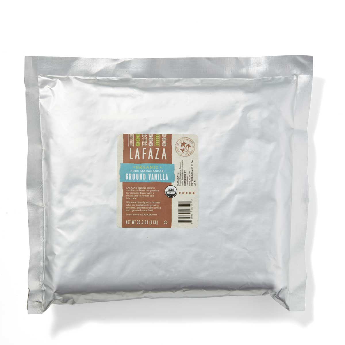 Organic Ground Vanilla | Bulk - LAFAZA Foods product image