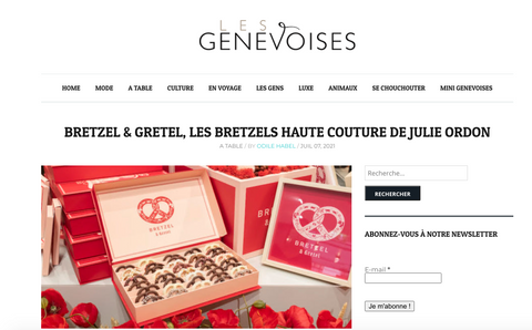 Press article - Les Genevoises